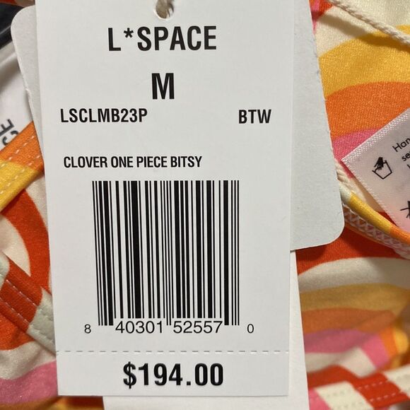 L*space clover one piece swimsuit size M - Picture 4 of 4